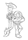 Para colorear a Toy Story, Buzz