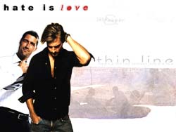 Sawyer y Jack de Lost en un wallpaper espectacular
