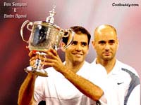 Sampras y Agassi