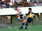 Gol de Aimar a Boca en Wallpaper